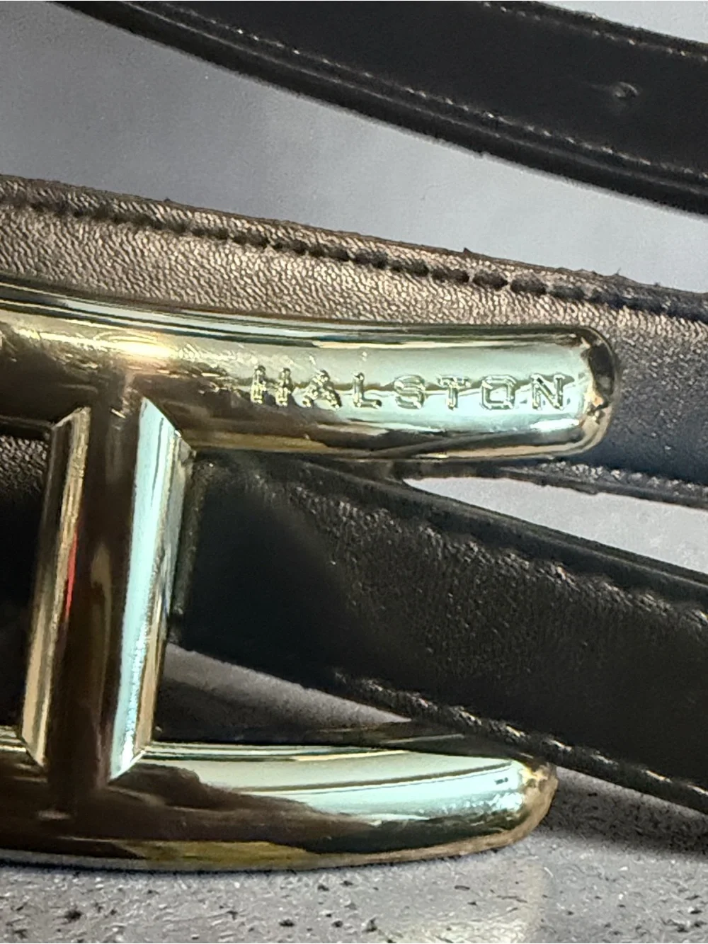 Halston Designer Belt Size 20